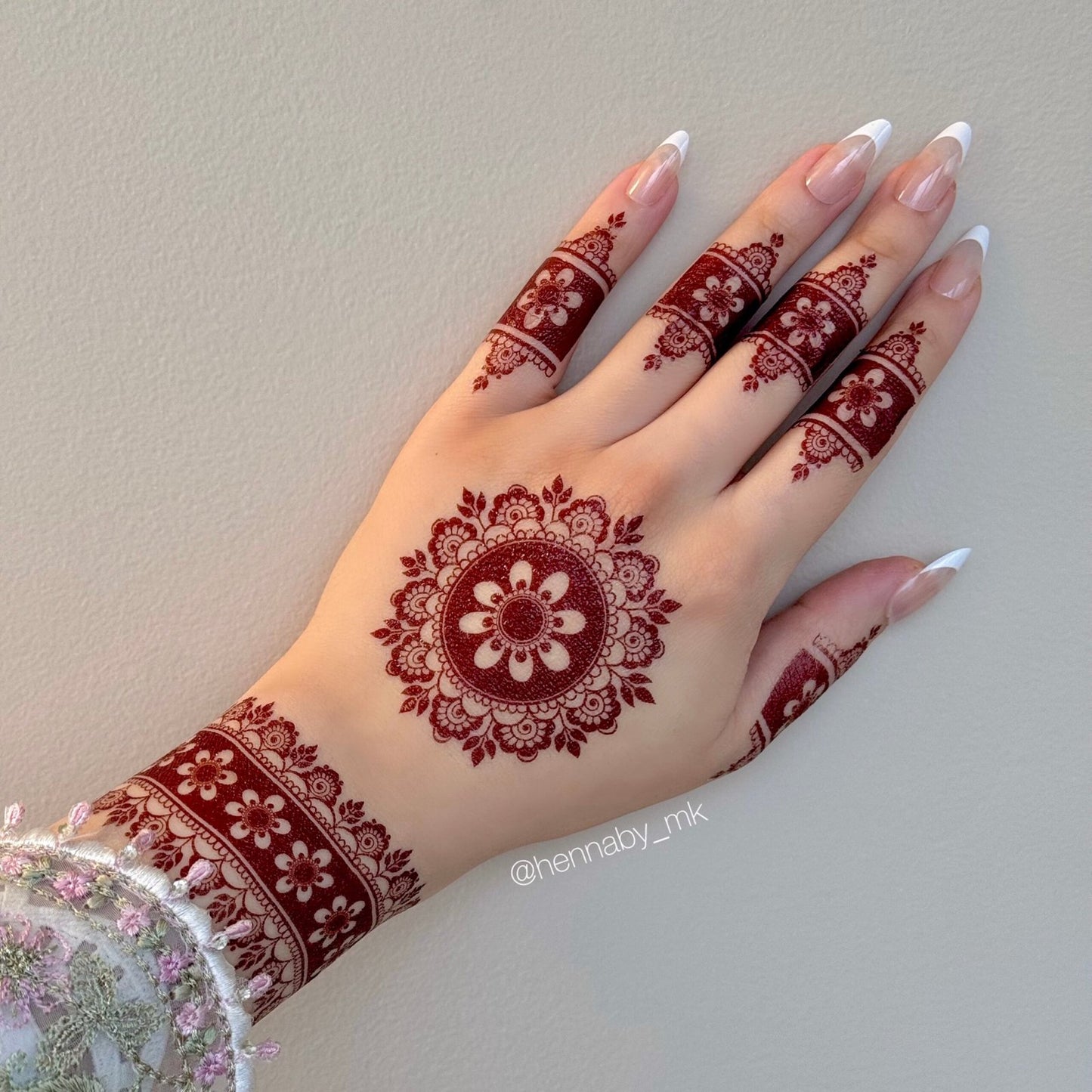 Pack of 3 Mehndi Stickers 🌙✨ Perfect for Eid!